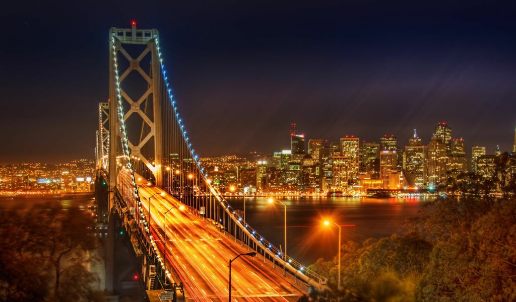 Screenshot №1 pro téma San Francisco Oakland Bay Bridge 1024x600