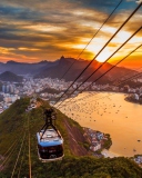 Das Amazing Rio De Janeiro Wallpaper 128x160