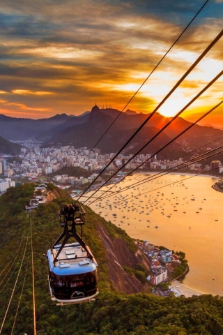 Amazing Rio De Janeiro wallpaper 320x480