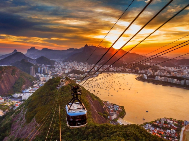 Das Amazing Rio De Janeiro Wallpaper 640x480