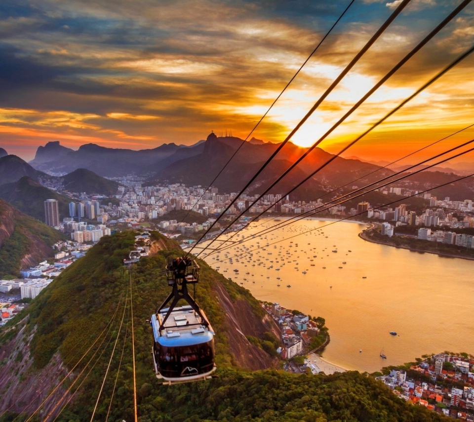 Das Amazing Rio De Janeiro Wallpaper 960x854
