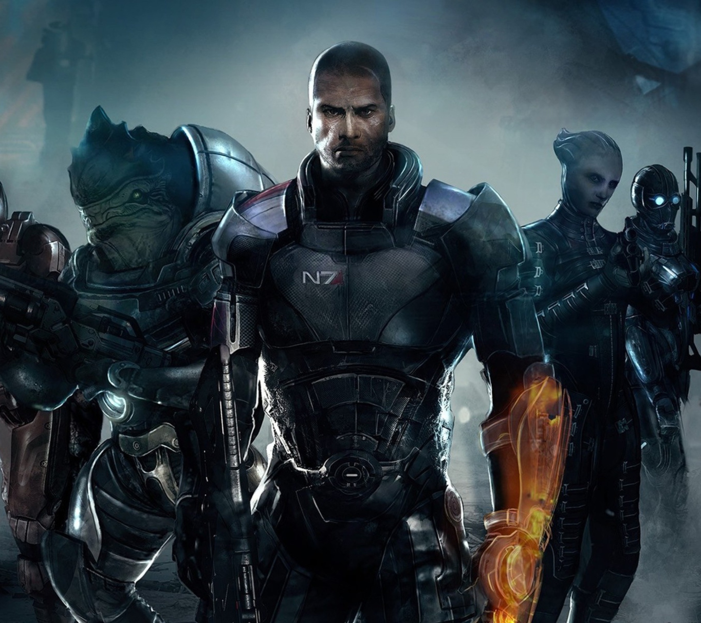 Das Mass Effect 3 Wallpaper 1440x1280