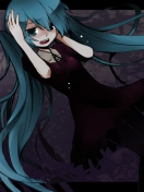 Das Hatsune Miku Vocaloid Wallpaper 132x176