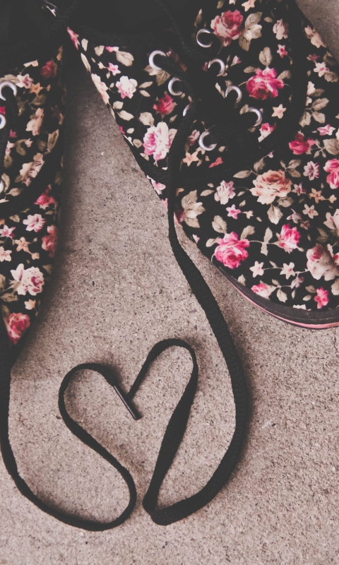 Love Shoes wallpaper 480x800