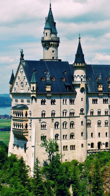 Das Schloss Neuschwanstein Wallpaper 360x640