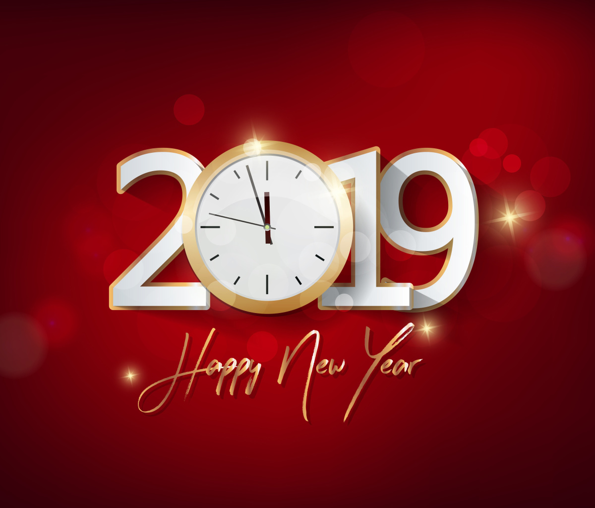 2019 New Year Festive Party wallpaper 1200x1024
