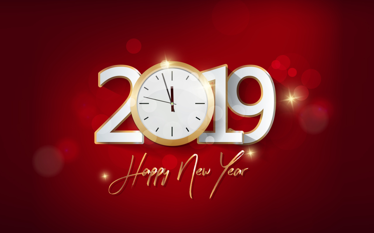 Обои 2019 New Year Festive Party 1280x800