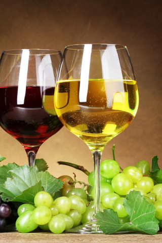 Das Spanish Wine Wallpaper 320x480