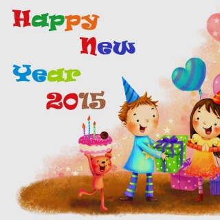 Happy New Year Childhood - Obrázkek zdarma pro 2048x2048