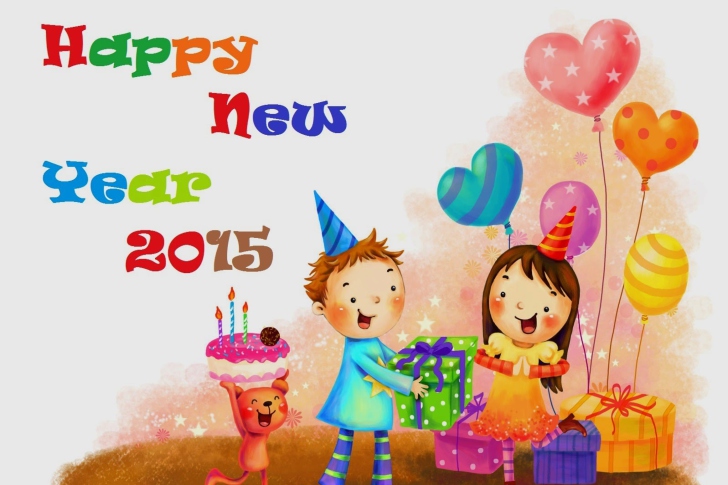 Обои Happy New Year Childhood