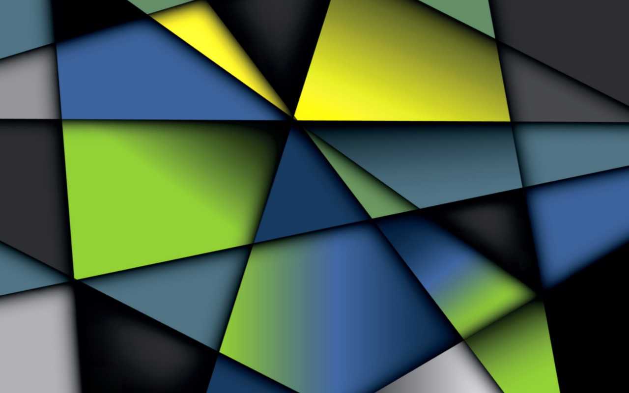 Das Colorful Geometry Wallpaper 1280x800
