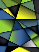 Colorful Geometry screenshot #1 132x176
