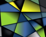 Das Colorful Geometry Wallpaper 176x144