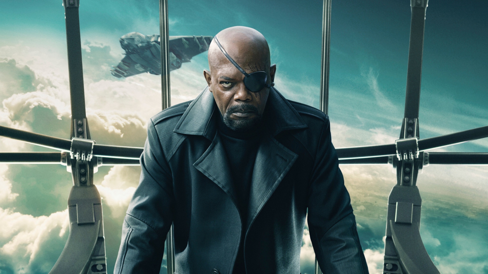Nick Fury Captain America The Winter Soldier wallpaper 1600x900