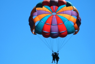Big Colorful Air Balloon - Fondos de pantalla gratis 
