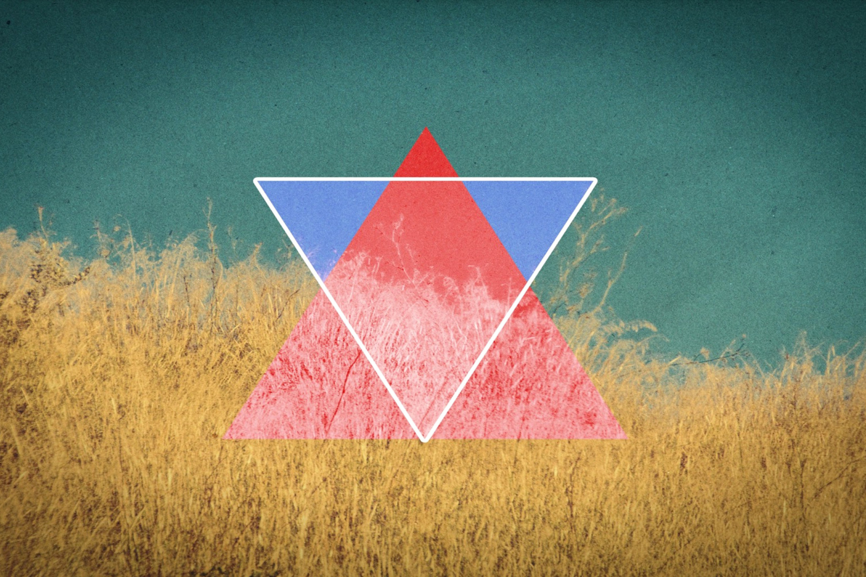 Das Triangle in Grass Wallpaper 2880x1920