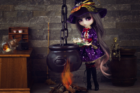 Sfondi Witch Doll 480x320