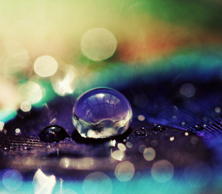 Amazing Water Drop Bokeh - Obrázkek zdarma pro iPad 2