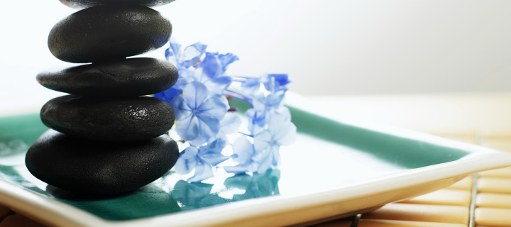 Spa Elements for Massage wallpaper 720x320