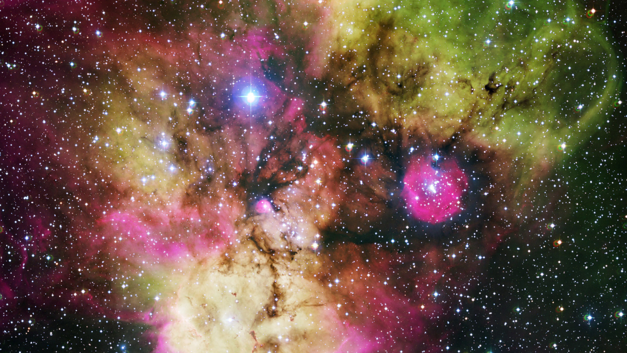 Das Nebula Wallpaper 1280x720