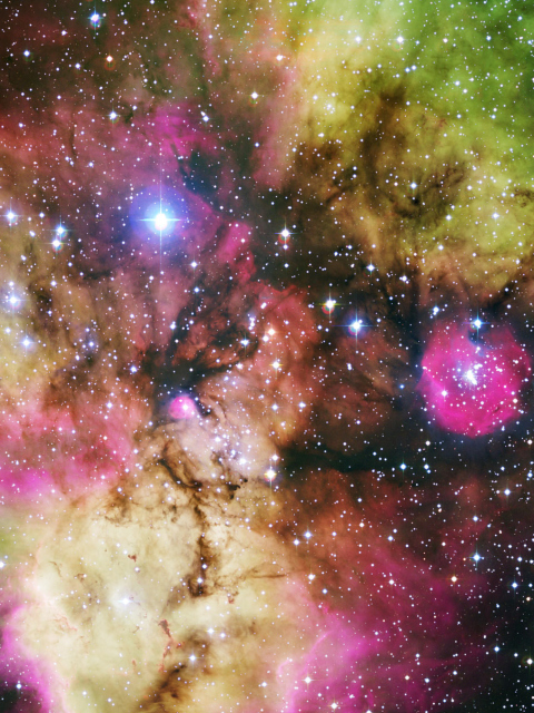 Nebula wallpaper 480x640