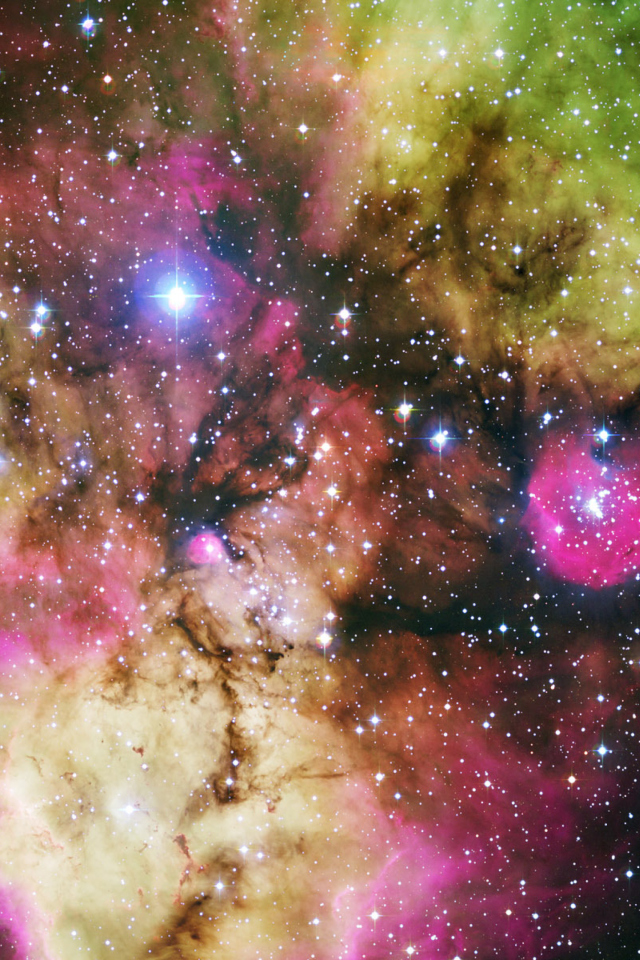 Das Nebula Wallpaper 640x960