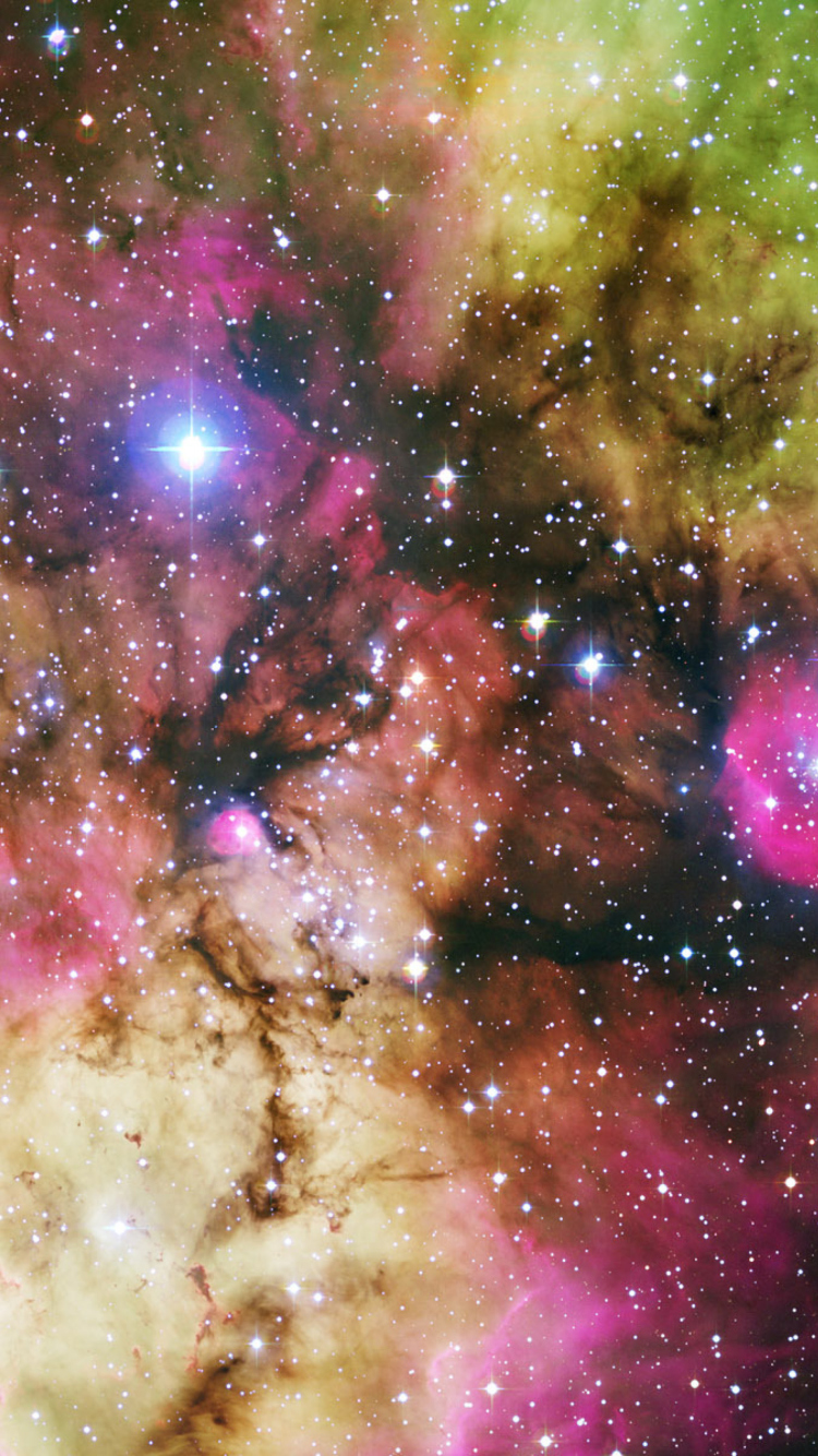 Nebula wallpaper 750x1334