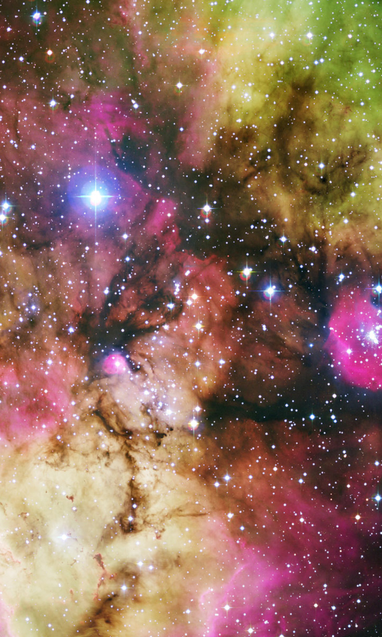 Das Nebula Wallpaper 768x1280