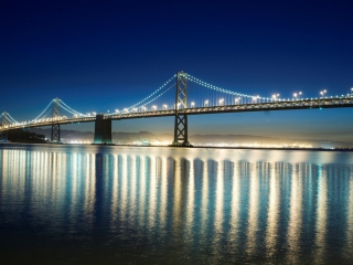 Обои San Francisco Bridge 320x240