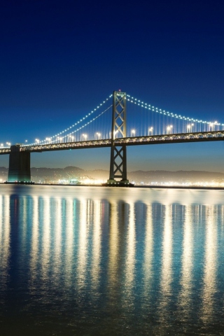 Fondo de pantalla San Francisco Bridge 320x480