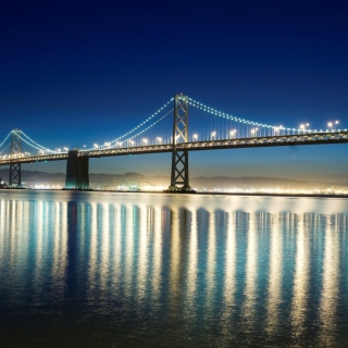 Kostenloses San Francisco Bridge Wallpaper für 1024x1024