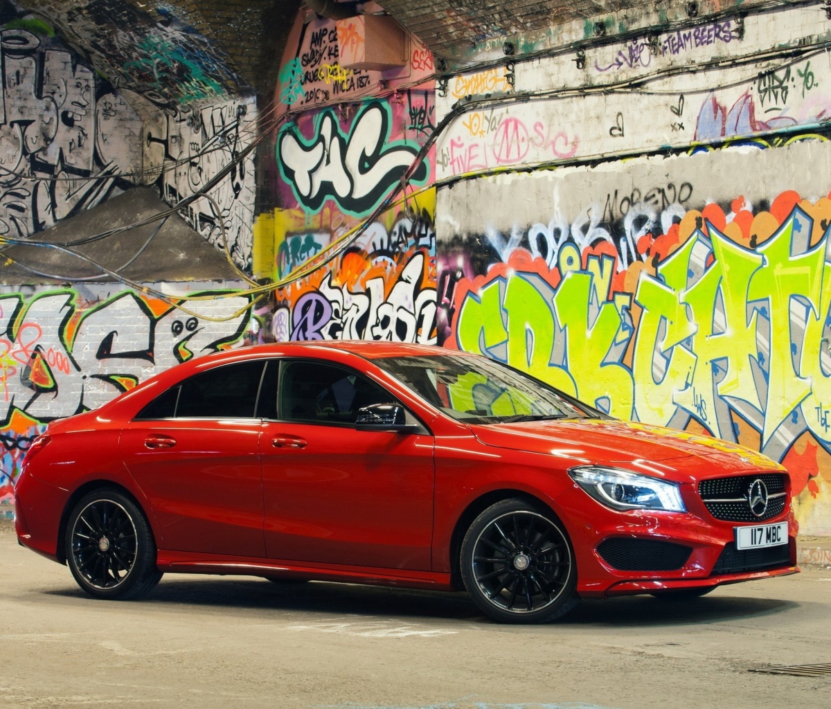 Sfondi Mercedes CLA 220 Amg 1200x1024