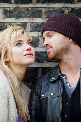 A Long Way Down with Aaron Paul and Imogen Poots screenshot #1 320x480