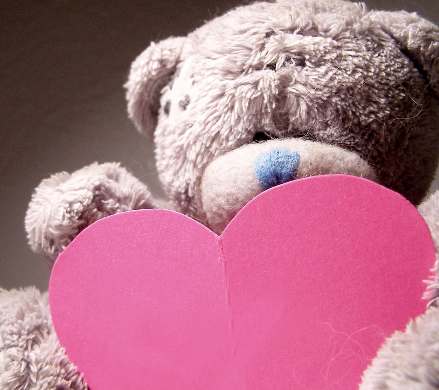 Обои Teddy Bear Love 1440x1280