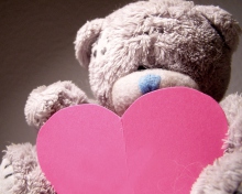 Обои Teddy Bear Love 220x176