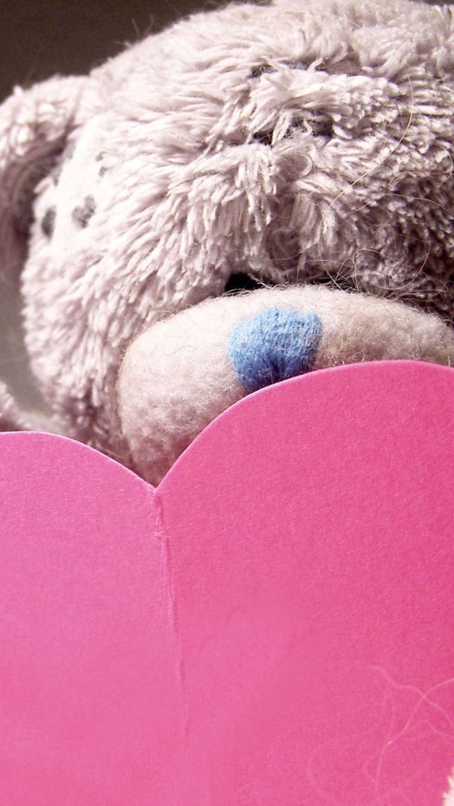 Sfondi Teddy Bear Love 640x1136
