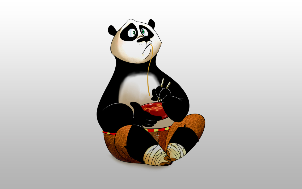 Screenshot №1 pro téma Kung Fu Panda 1280x800