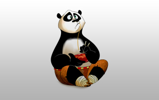 Kung Fu Panda Background for Android, iPhone and iPad