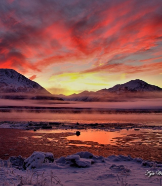 Twilight In Alaska sfondi gratuiti per Nokia Lumia 925