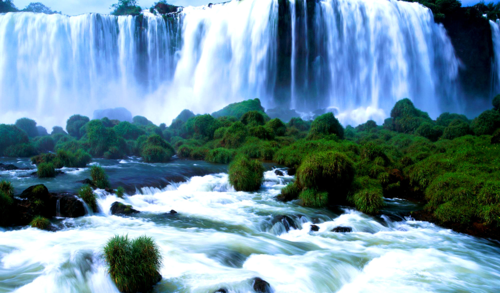 Sfondi Iguazu Falls 1024x600
