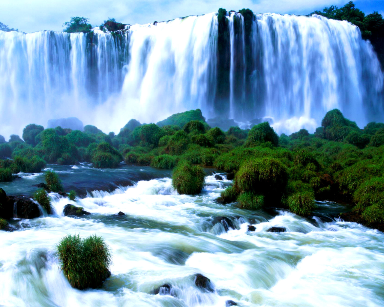 Screenshot №1 pro téma Iguazu Falls 1280x1024