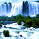 Iguazu Falls wallpaper 128x128