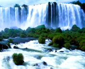 Iguazu Falls wallpaper 176x144