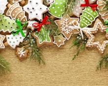 Fondo de pantalla Christmas Cookies 220x176