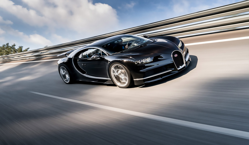 Sfondi Bugatti Chiron Fastest Car in the World 1024x600