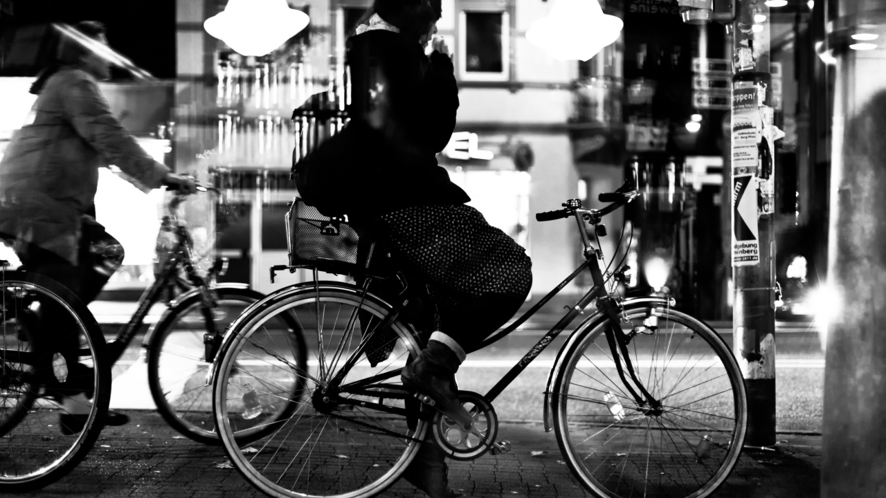 Riding A Bike wallpaper 1280x720