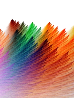 Feathers wallpaper 240x320
