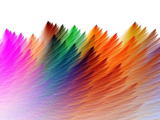 Feathers wallpaper 640x480