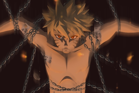 Screenshot №1 pro téma Uzumaki Naruto 480x320