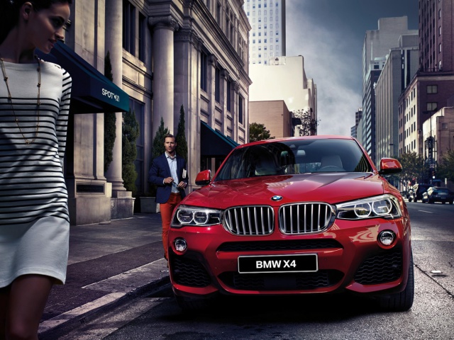Sfondi BMW X4 2015 640x480